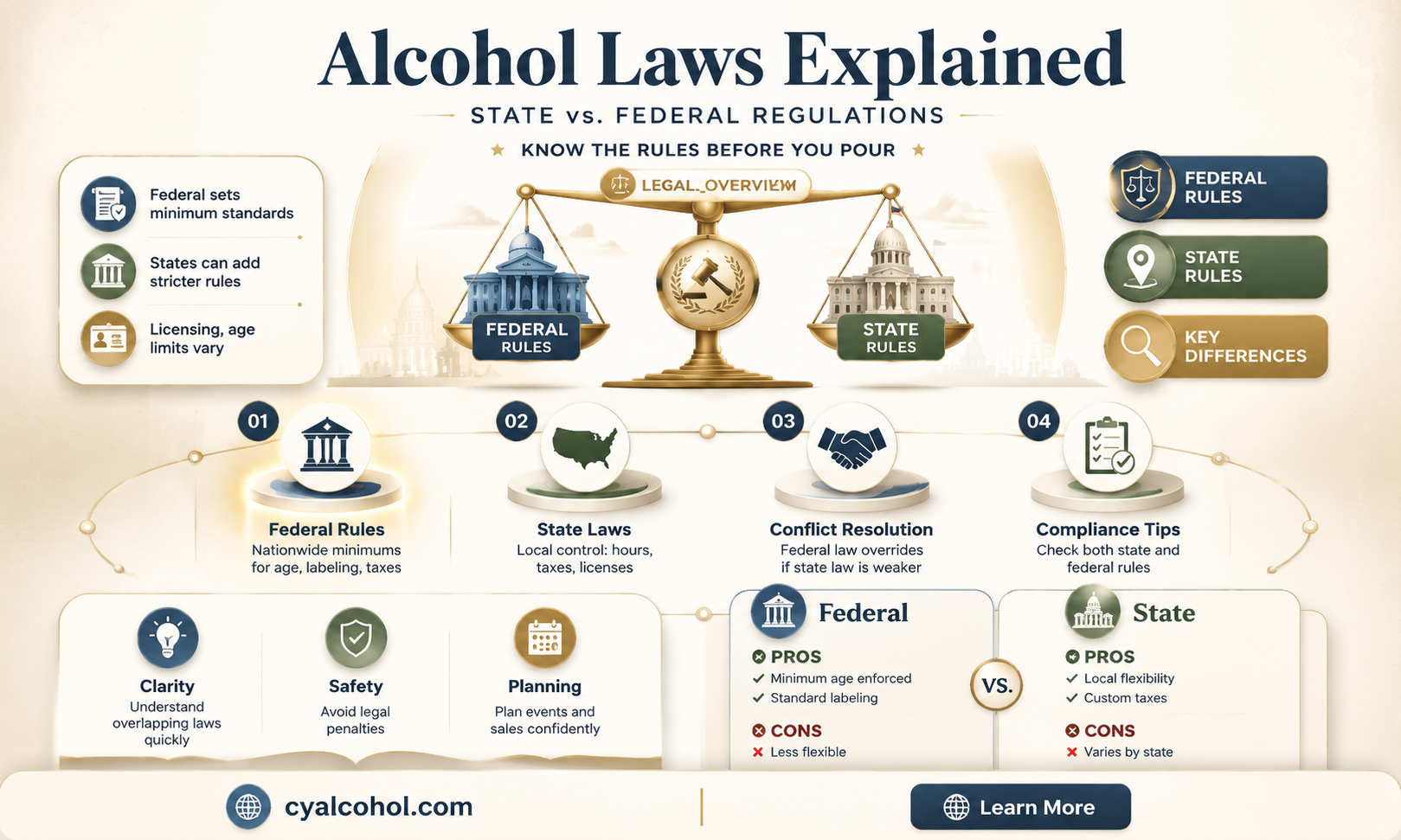 are alcohol laws state laws or federal laws
