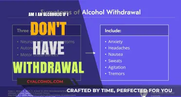 Alcoholism: Withdrawal-Free, But Am I an Alcoholic?