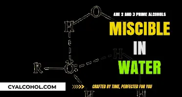Prime Alcohols: Water Miscibility