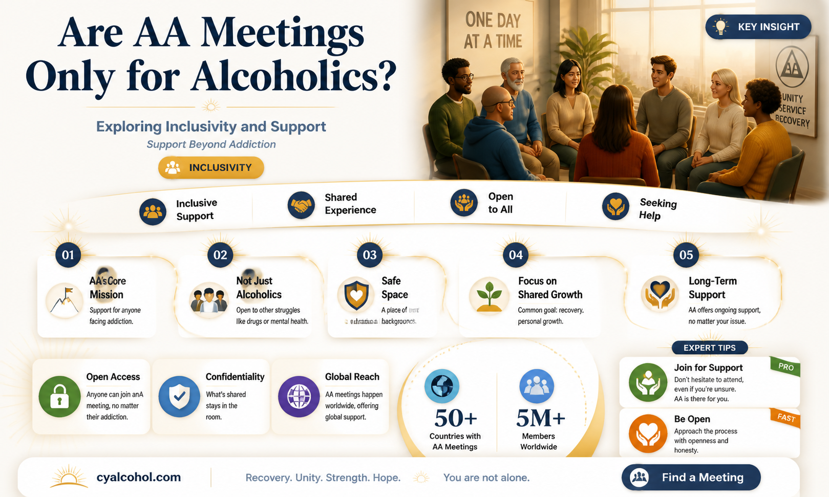 are aa meetings just for alcoholics