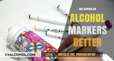 Acrylic vs. Alcohol Markers: Which Art Tool Reigns Supreme?