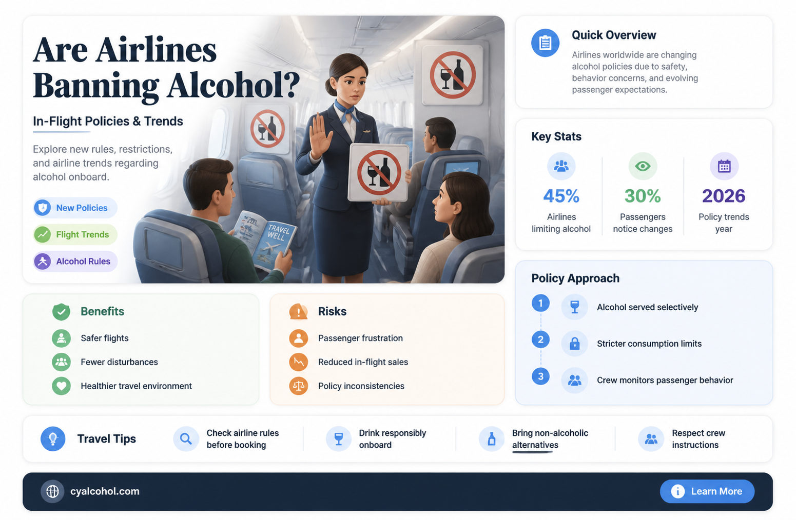 are airlines banning alcohol