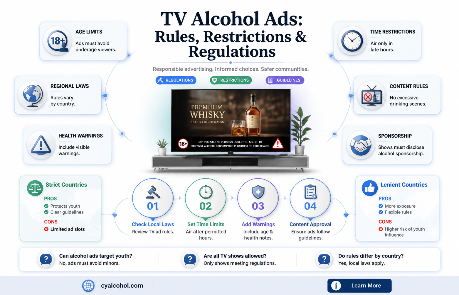 are alcohol ads allowed on tv