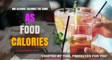 Alcohol vs. Food Calories: Are They Equal in Energy Impact?