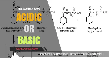 Understanding Alcohol Groups: Are They Acidic or Basic in Nature?
