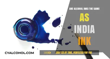 Alcohol Inks vs. India Ink: Understanding the Key Differences