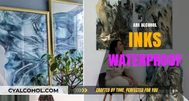 Are Alcohol Inks Waterproof? Exploring Durability and Creative Applications