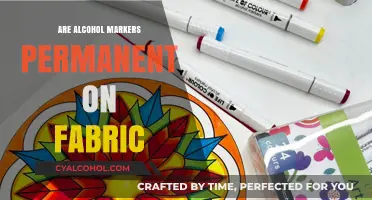 Are Alcohol Markers Permanent on Fabric? A Comprehensive Guide