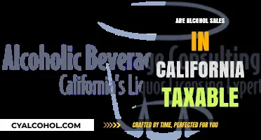Are Alcohol Sales in California Taxable? Understanding the Tax Laws