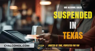 Are Alcohol Sales Suspended in Texas? Current Laws and Updates
