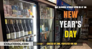 Alcohol Sales in Connecticut: New Year's Day