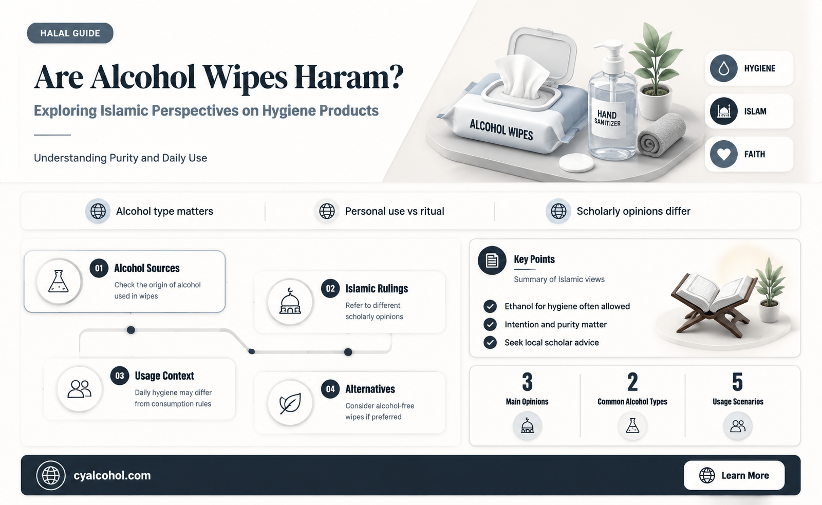 are alcohol wipes haram
