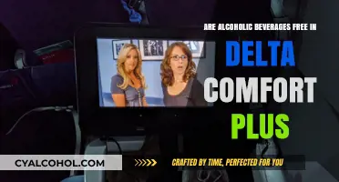 Delta Comfort Plus: Are Alcoholic Beverages Complimentary on Your Flight?