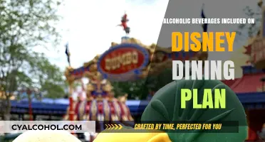 Disney Dining Plan: Do Alcoholic Beverages Count as Credits?