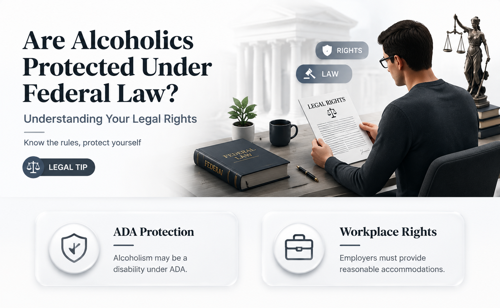 are alcoholics protected under federal law