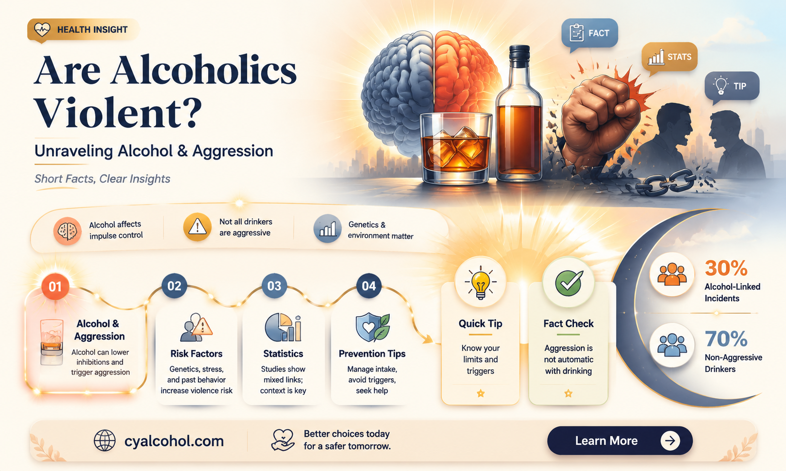 are alcoholics violent