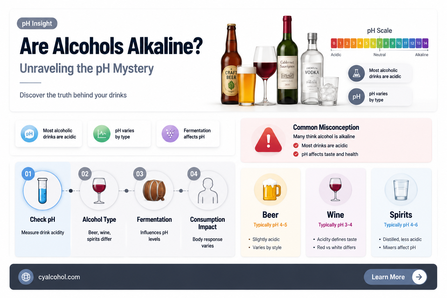 are alcohols alkaline