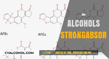 Exploring Alcohol's Strong Absorption Properties: Facts and Insights