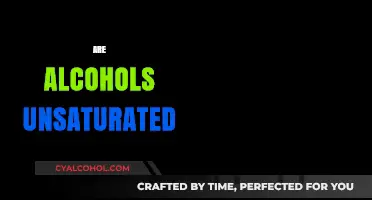 Are Alcohols Unsaturated? Exploring Chemical Structure and Saturation