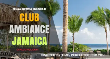 Club Ambiance Jamaica's Alcohol Policy: What Drinks Are Included?