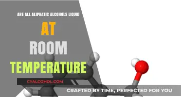 Are All Aliphatic Alcohols Liquid at Room Temperature?
