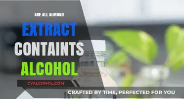 Does Almond Extract Always Contain Alcohol? A Detailed Explanation