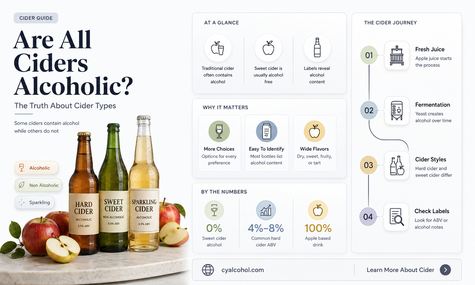 are all ciders alcoholic