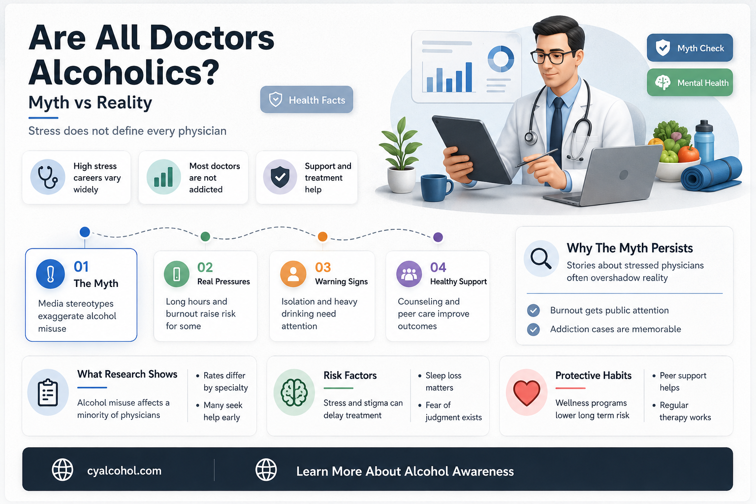 are all doctors alcoholics