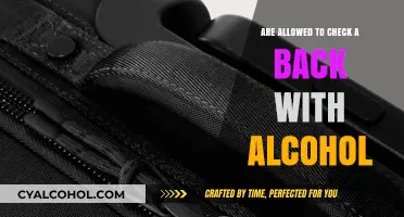 Can You Check a Bag with Alcohol? Travel Rules Explained