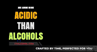 Comparing Acidity: Are Amines More Acidic Than Alcohols?