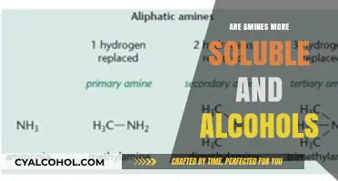 Solubility Comparison: Are Amines More Soluble Than Alcohols?