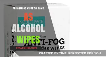 Anti-Fog Wipes: Alcohol-Based or Not?