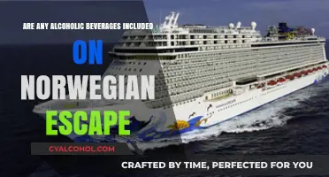 Norwegian Escape Drink Options: Are Alcoholic Beverages Included?