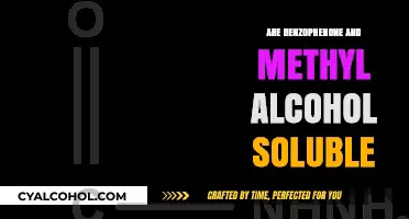Benzophenone and Methyl Alcohol Solubility: Exploring Compatibility and Mixing