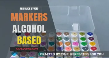 Are Blick Studio Markers Alcohol-Based? A Comprehensive Guide
