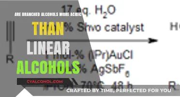 Branched vs Linear Alcohols: Comparing Acidity Levels in Organic Chemistry