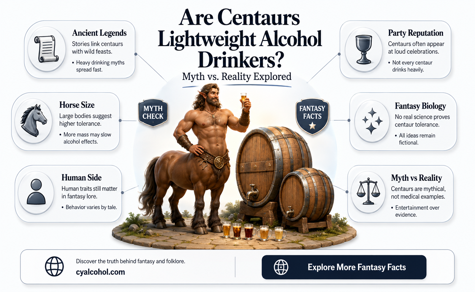 are centaurs lightweight alcohol