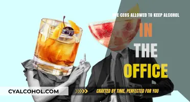 Alcohol in the Office: Are CEOs Allowed to Indulge?
