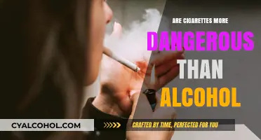 Cigarettes vs. Alcohol: Which Vice Poses the Greater Health Risk?