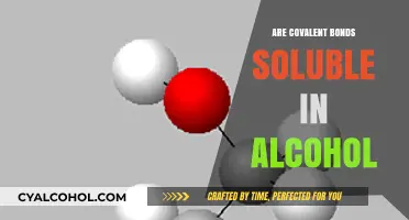 Covalent Bonds and Alcohol Solubility: Unraveling the Chemical Mystery