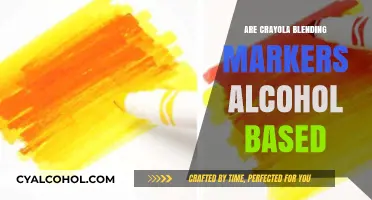 Are Crayola Blending Markers Alcohol-Based? A Creative's Guide