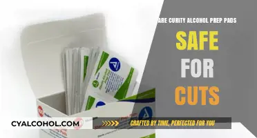 Are Curity Alcohol Prep Pads Safe for Treating Cuts?