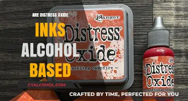 Distress Oxide Inks: Alcohol-Based or Not? Unraveling the Mystery