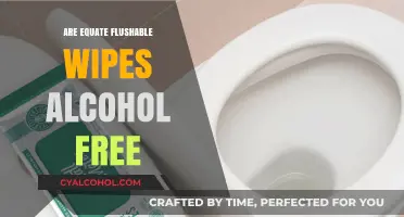Are Equate Flushable Wipes Alcohol-Free? A Comprehensive Guide
