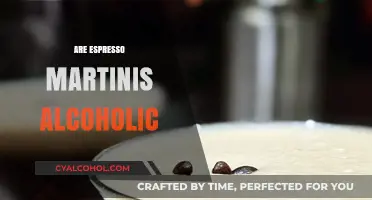 Espresso Martinis: Unveiling the Alcoholic Truth Behind This Classic Cocktail