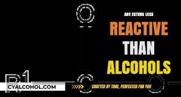 Esters vs. Alcohols: Reactivity Comparison and Chemical Stability Explained