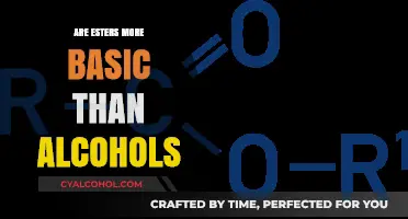 Esters vs. Alcohols: Unraveling Basicity Differences in Organic Chemistry