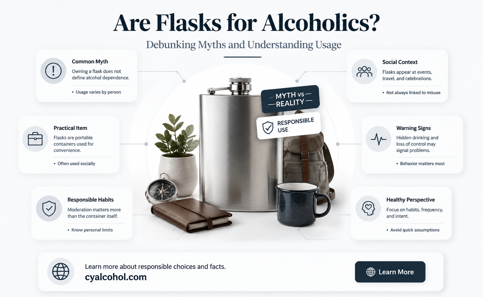 are flasks for alcoholics