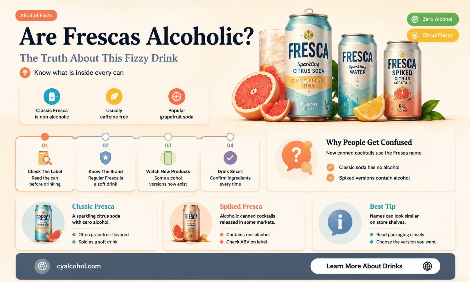 are frescas alcoholic