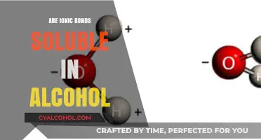 Ionic Bonds and Alcohol Solubility: Exploring Chemical Interactions